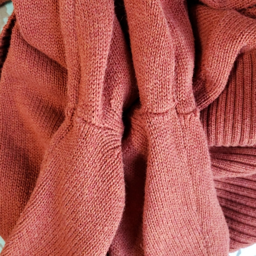 Banana Republic sweater, with collar XS, orange - Picture 6 of 8